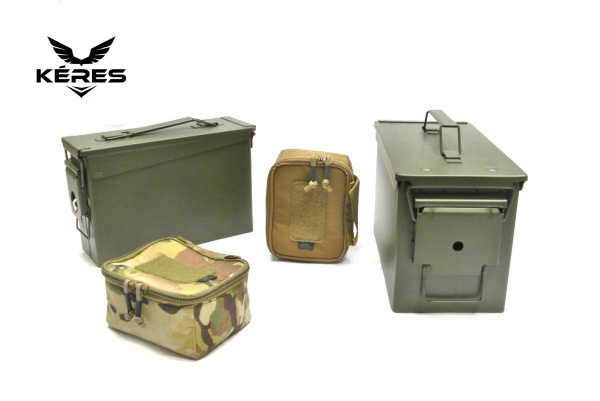 Tašky na náboje a muniční bedny