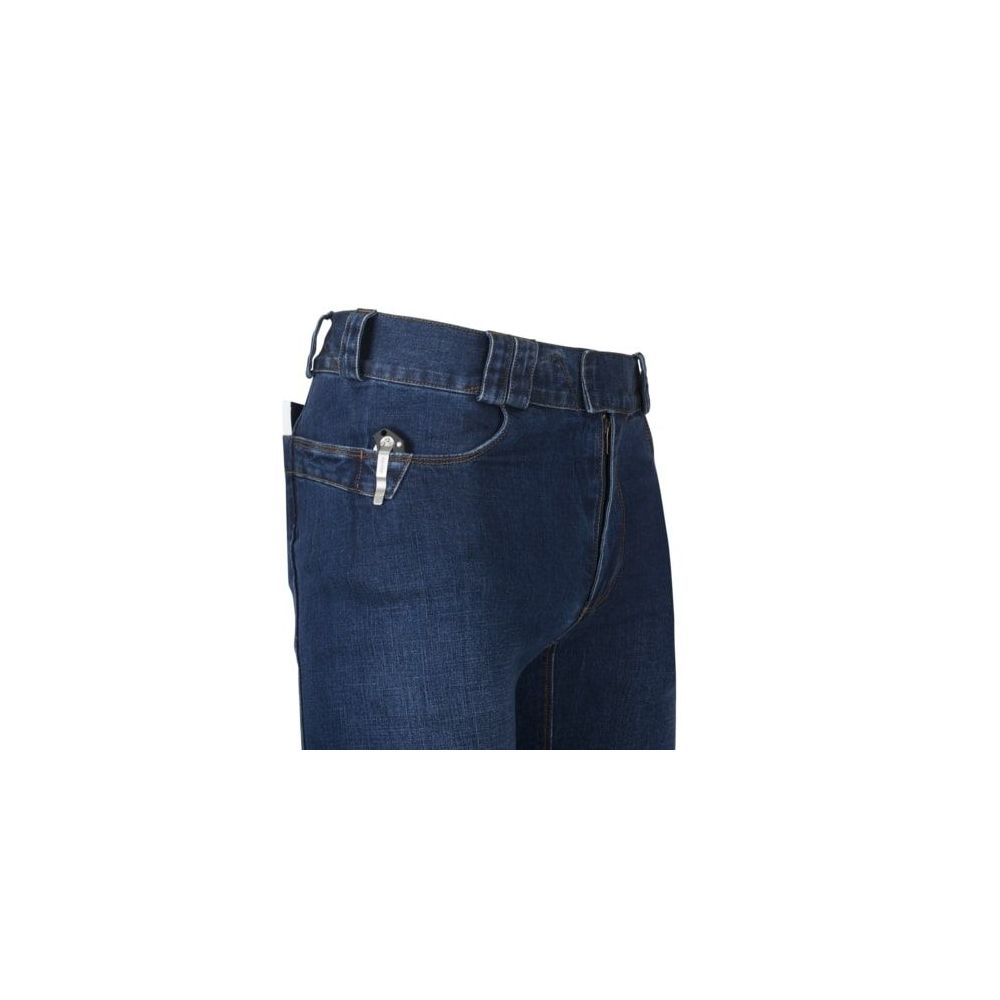 Kalhoty COVERT TACTICAL PANTS® - Denim Mid - Vintage Worn Blue - Helikon-Tex®