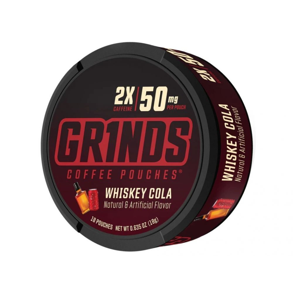 Kávové sáčky WHISKEY COLA 50mg - GRINDS