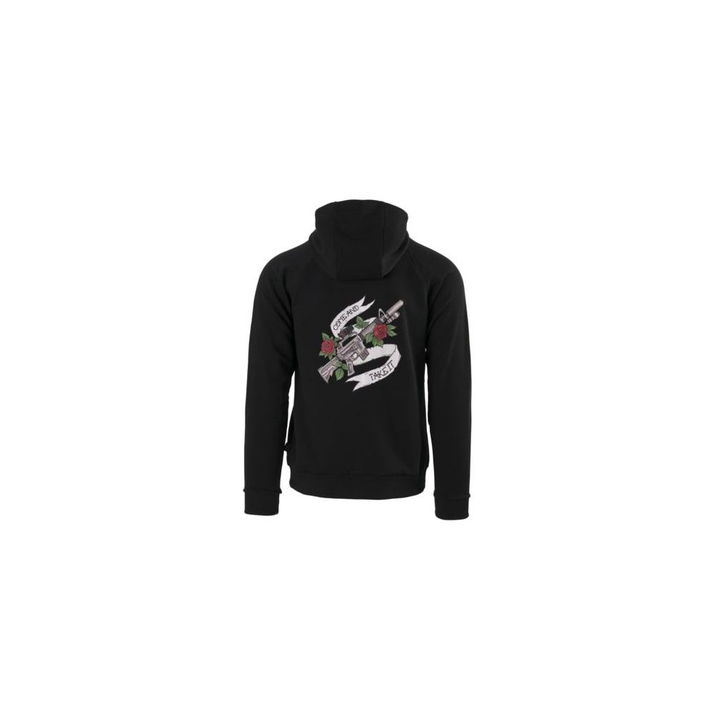 Mikina Hoodie - Fullzip Come and take it - černá - Helikon-Tex®